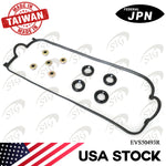 Engine Valve Cover Gasket Compatible with Acura & Honda & Isuzu Model CL & Accord & Odyssey & Oasis with Engine Base 2.2L 2.3L L4 - EVS50493R