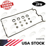Engine Valve Cover Gasket Compatible with Honda Model Prelude with Engine Base 2.2L L4 – EVS50747R